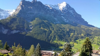 Ausblick auf Eiger